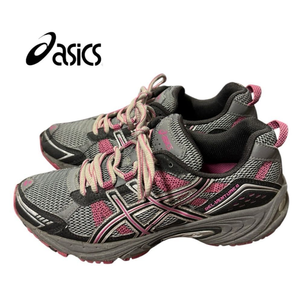 ASICS Gel Venture 4 Women's T383N Trail Hiking Running Shoes Sneakers 6.5